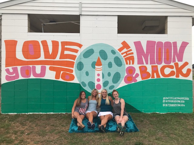 Stop by and take a pic with our new mural!