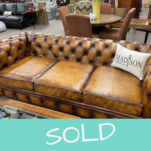chesterfield sofa sold
