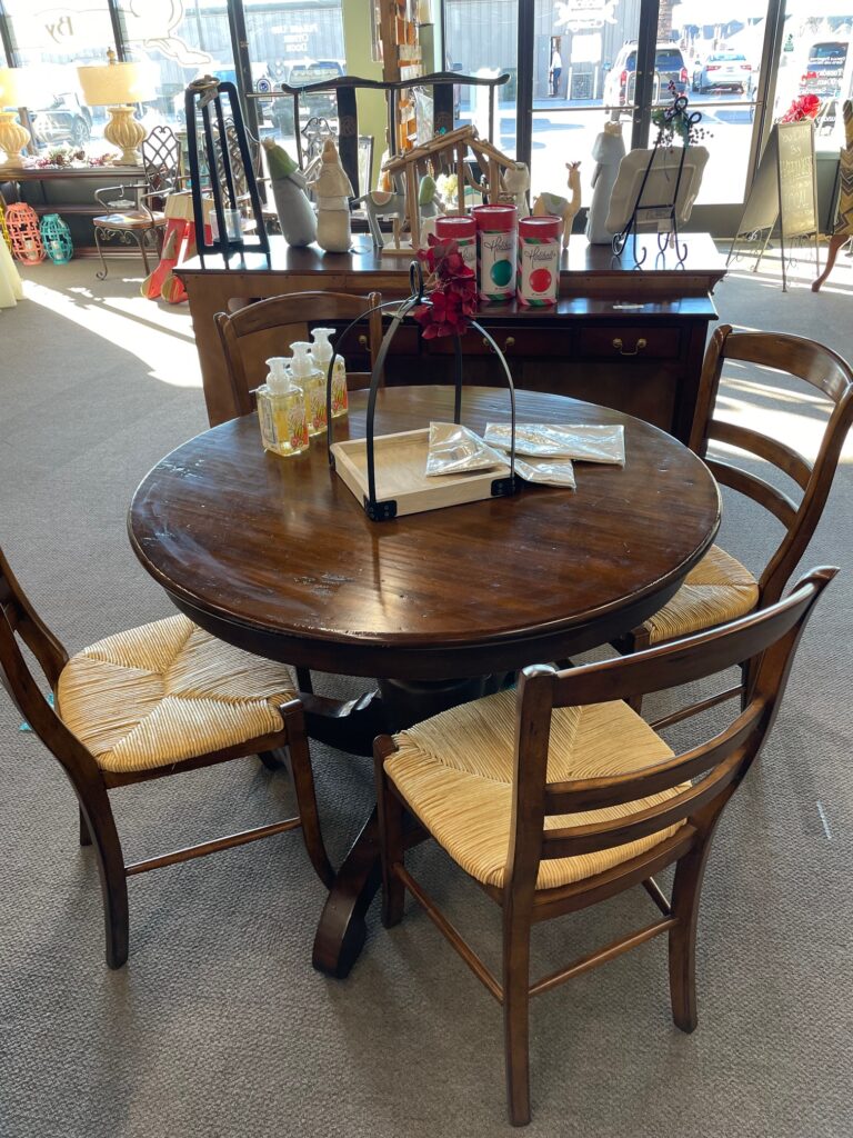 40 in round dining table