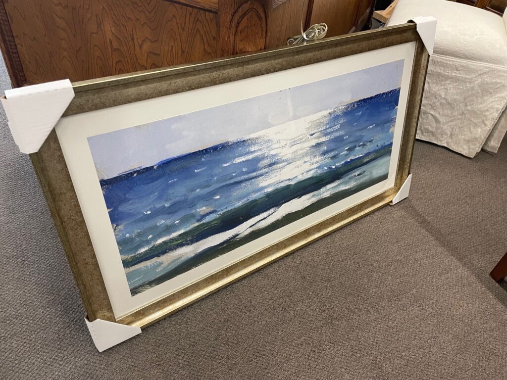 ocean framed art